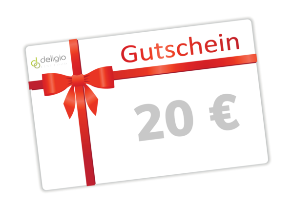 Deligio Gutschein 20 €