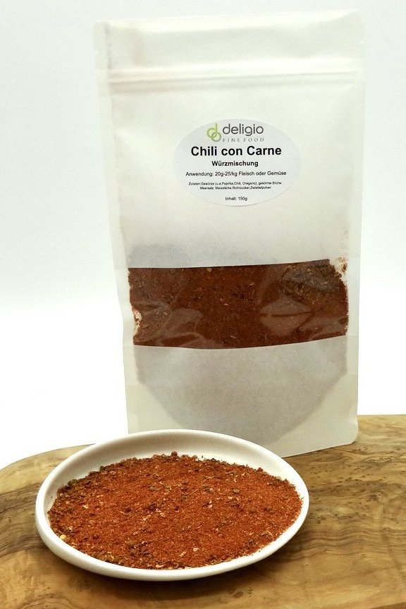 deligio Chili con Carne Würzmischung 150 g