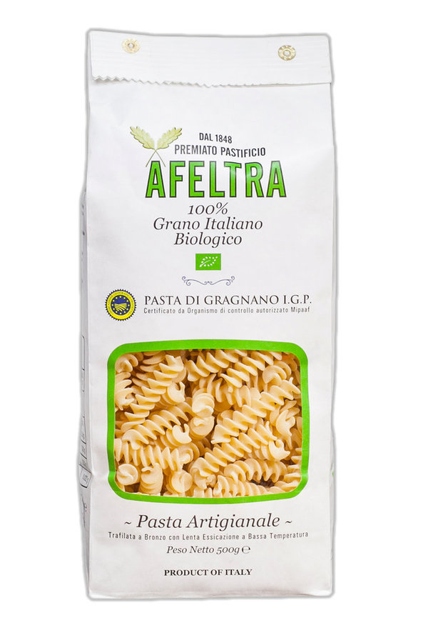 BIO TORTIGLIONE AFELTRA 100% GRANO ITALIANO 500 g